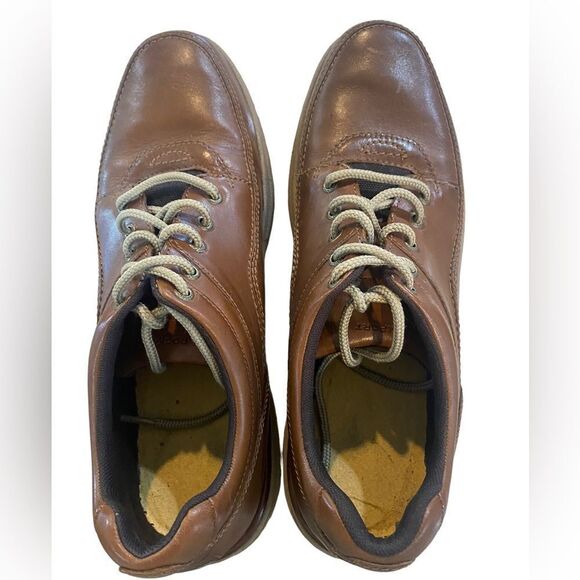 Rockport World Tour Classic Men\'s Brown Leather Size 14 Narrow Shoes # CH3940 main image 13